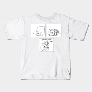 Inkberry Comics: Rubbing Kids T-Shirt